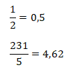 números decimais - dizimas finitas