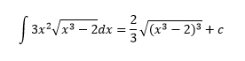 INTEGRAL POR SUBSTITUIÇÃO